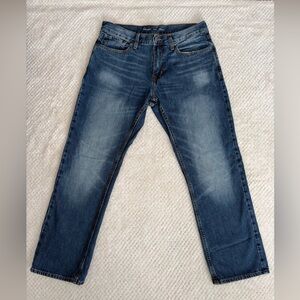 Old Navy Men's Dark Blue Straight Jeans